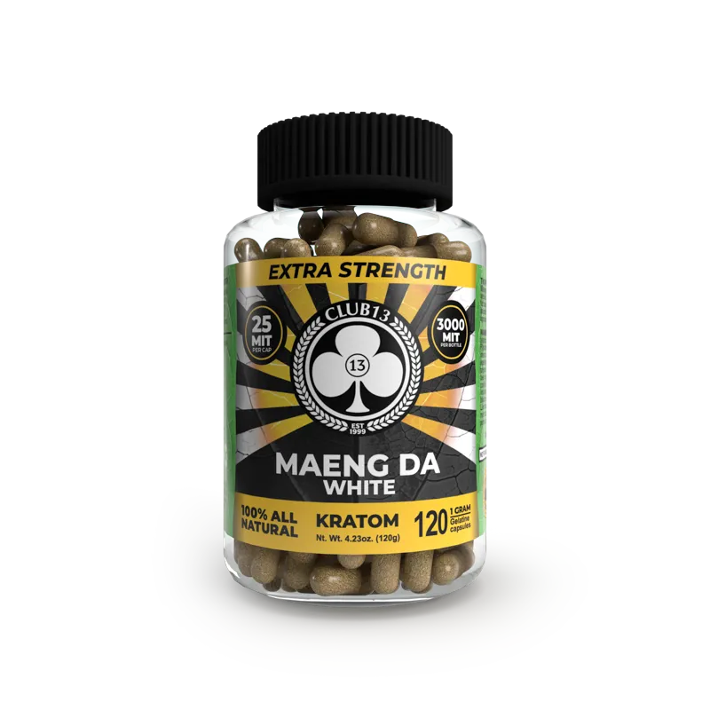 Extra Strength Maeng Da White Capsules