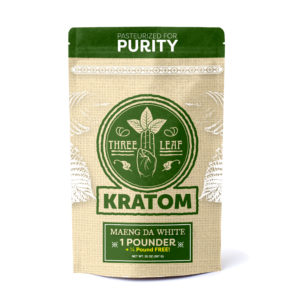 Three Leaf Maeng Da White Kratom Powder