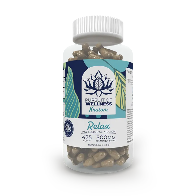 relax-425 pursuit of wellness relax kratom
