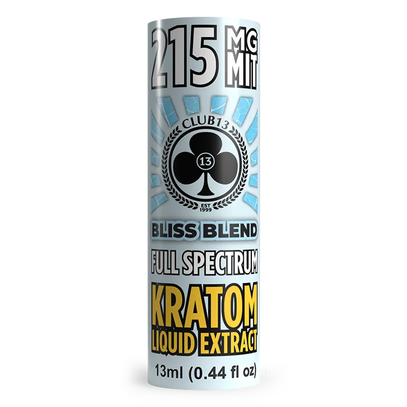 215 bliss club13 kratom shot