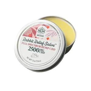 Rabbit relief salve full spectrum hemp cbd