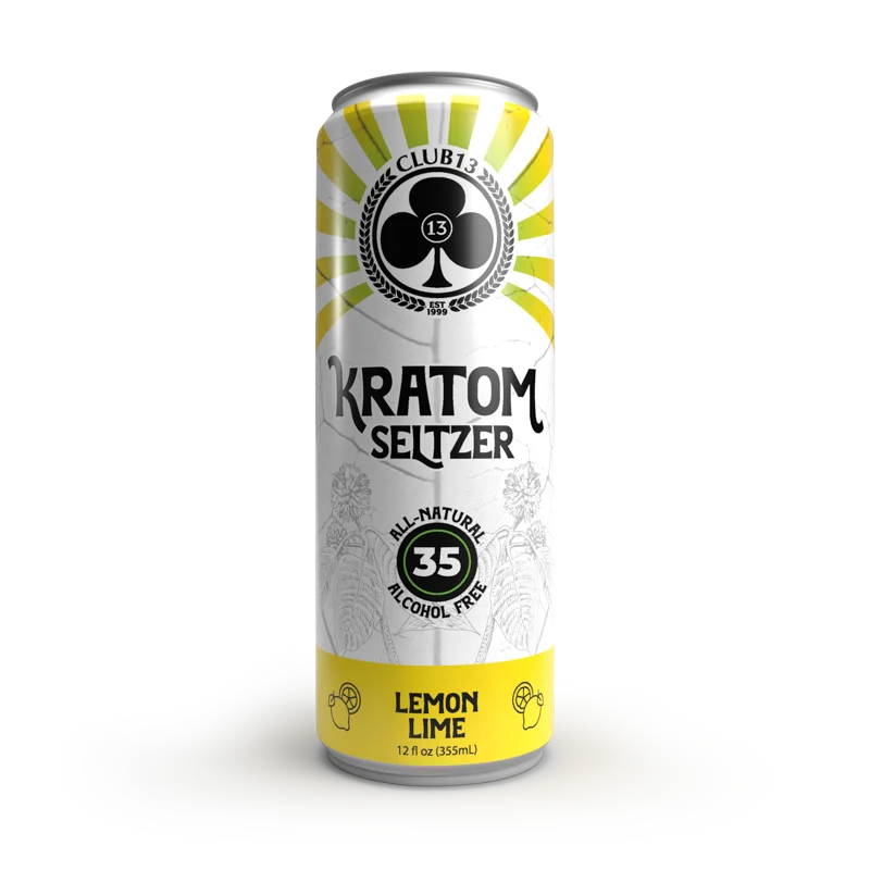 lemon lime kratom seltzer