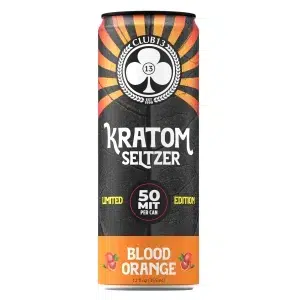 50 MIT Blood Orange Kratom Seltzer