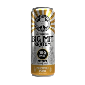 150 MIT Pineapple Point Kratom Seltzer