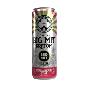 150 MIT Strawberry Kiwi Kratom Seltzer